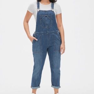 Gap Relaxed Denim Overalls